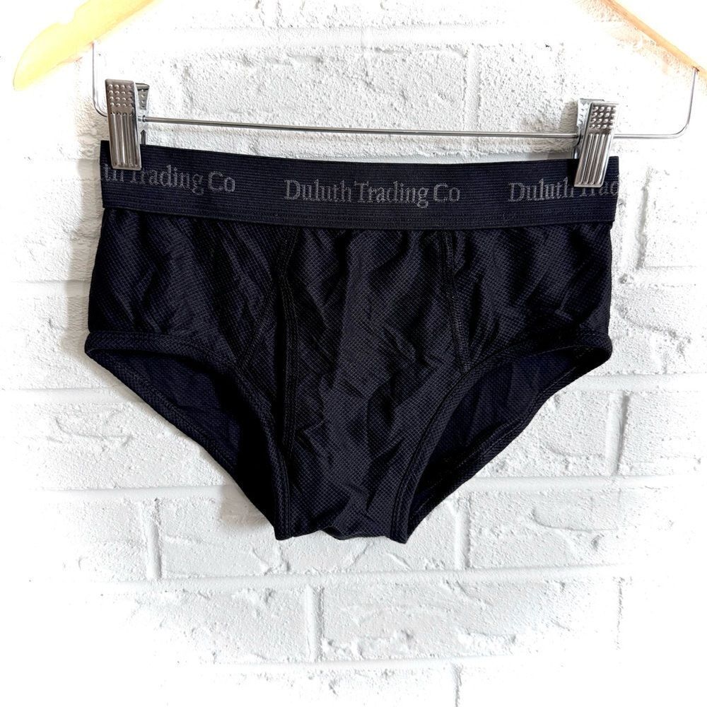 🚨4/$25 Duluth Trading Co. Black Buck Naked Briefs Size Small